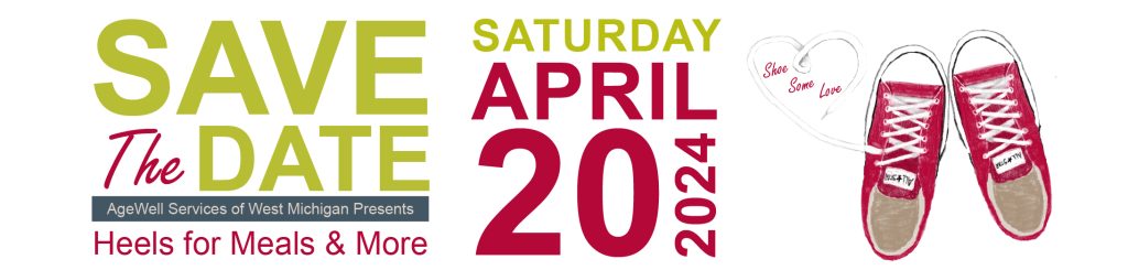 Save the Date Heels for Meals Saturday, April 20, 2024